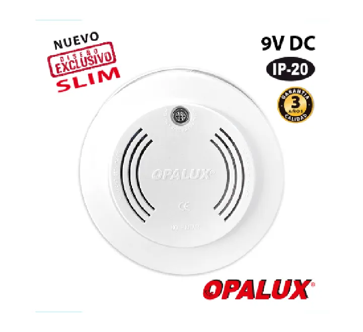 S&M CORPORACION GARRIDO DETECTOR DE HUMO SLIM CON IP-20_11zon